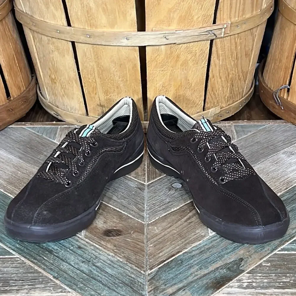 Keds Spirit XT II Mocha Brown Suede Lace-Up Comfort Sneakers Shoes Womens Size 8
